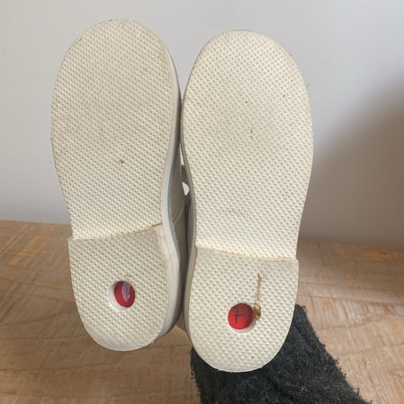 Vintage Girls White Leather Mary Jane’s - Picture 6 of 8